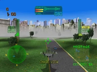 Black Dawn gameplay screenshot on PS1