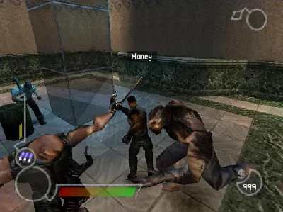 Blade gameplay screenshot on PS1