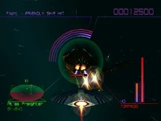 Blast Radius gameplay screenshot on PS1