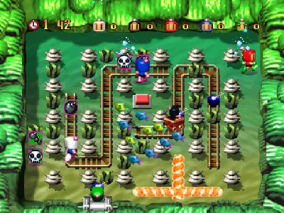 Bomberman Party Edition gameplay screenshot on PS1