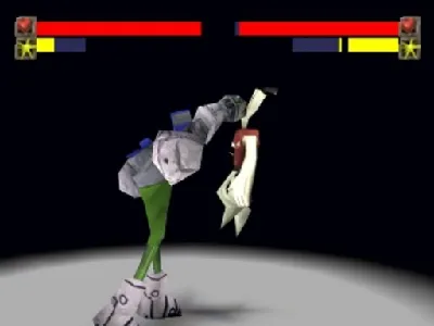BoomBots gameplay screenshot on PS1