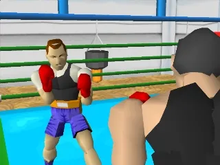 Boxer's Road gameplay screenshot on PS1