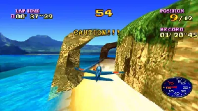 Bravo Air Race gameplay screenshot on PS1