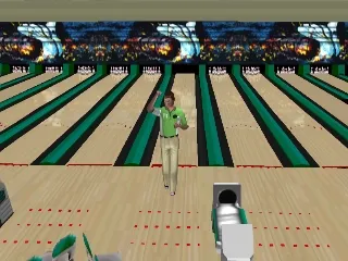 Brunswick Circuit Pro Bowling 2 gameplay screenshot on PS1