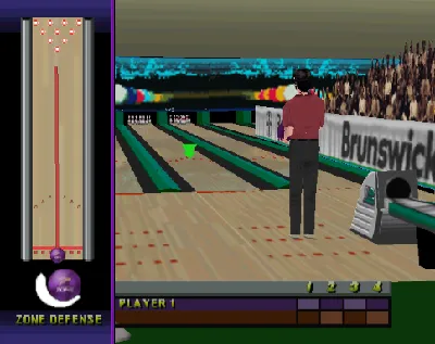 Brunswick Circuit Pro Bowling gameplay screenshot on PS1