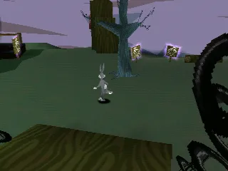 Bugs Bunny: Lost in Time gameplay screenshot on PS1