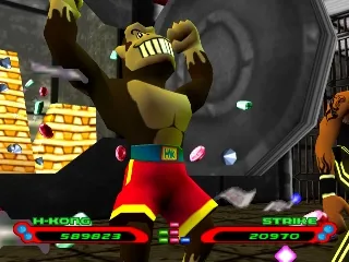 Bust a Groove 2 gameplay screenshot on PS1