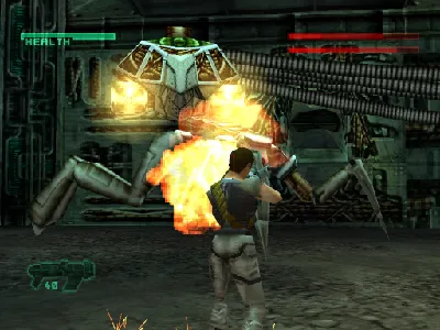 C-12: Final Resistance gameplay screenshot on PS1