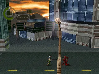 C The Contra Adventure gameplay screenshot on PS1