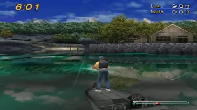 Championship Bass gameplay screenshot on PS1