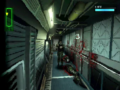 Chase the Express gameplay screenshot on PS1