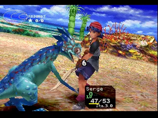 Chrono Cross gameplay screenshot on PS1