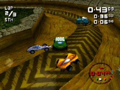Circuit Breakers gameplay screenshot on PS1