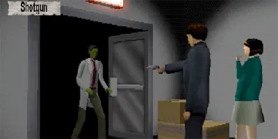 Clock Tower II: The Struggle Within gameplay screenshot on PS1