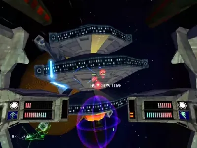 Colony Wars gameplay screenshot on PS1