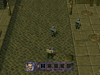 Contra: Legacy of War gameplay screenshot on PS1