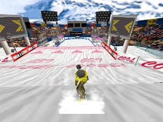 Cool Boarders 2 gameplay screenshot on PS1