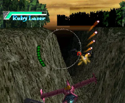 Cowboy Bebop gameplay screenshot on PS1