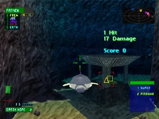 Critical Depth gameplay screenshot on PS1