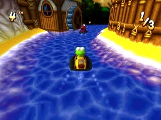 Croc 2 gameplay screenshot on PS1