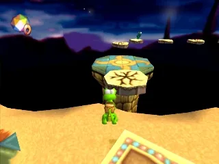 Croc: Legend of the Gobbos gameplay screenshot on PS1