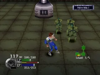 Cyber Org gameplay screenshot on PS1