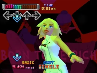 Dance Dance Revolution Best Hits gameplay screenshot on PS1