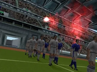 David Beckham Soccer gameplay screenshot on PS1