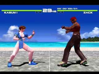 Dead or Alive gameplay screenshot on PS1