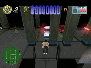 Die Hard Trilogy gameplay screenshot on PS1