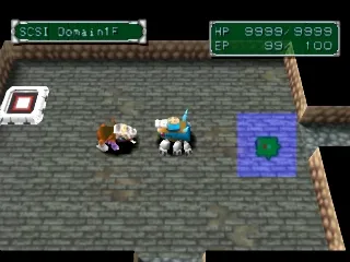 Digimon World 2 gameplay screenshot on PS1
