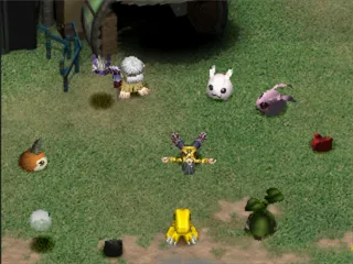 Digimon World gameplay screenshot on PS1