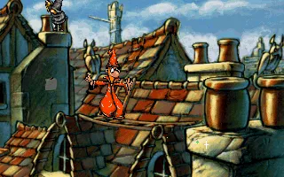 Discworld gameplay screenshot on PS1