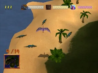 Disney's Dinosaur gameplay screenshot on PS1