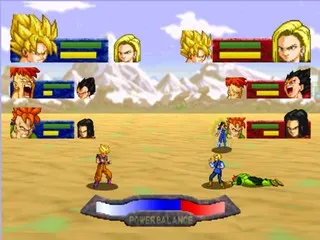 Dragon Ball Z: Idainaru Dragon Ball Densetsu gameplay screenshot on PS1