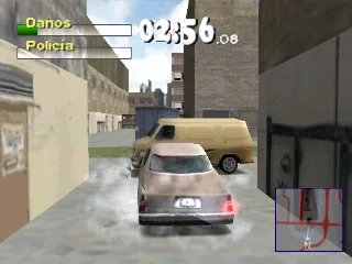 Driver 2 gameplay screenshot on PS1