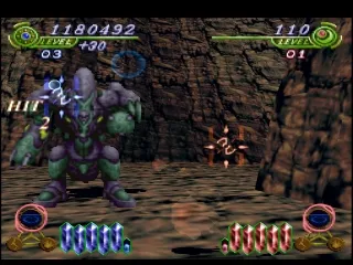 Elemental Gearbolt gameplay screenshot on PS1