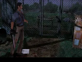 Evil Dead: Hail to the King gameplay screenshot on PS1