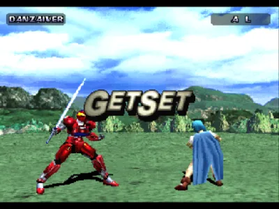 Evil Zone gameplay screenshot on PS1