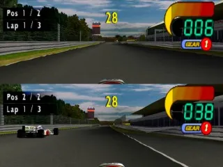F-1 World Grand Prix gameplay screenshot on PS1