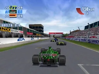 F1 Championship Season 2000 gameplay screenshot on PS1