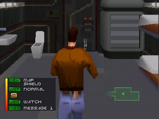 Fade to Black gameplay screenshot on PS1