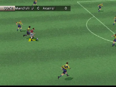 FIFA 99 gameplay screenshot on PS1