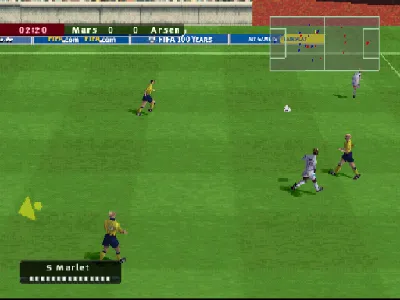 FIFA Football 2004 gameplay screenshot on PS1