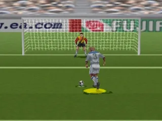 FIFA: Road to World Cup 98 gameplay screenshot on PS1