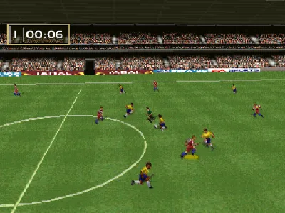 FIFA Soccer 96 gameplay screenshot on PS1