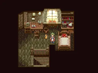 Final Fantasy Chronicles gameplay screenshot on PS1