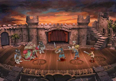 Final Fantasy IX gameplay screenshot on PS1