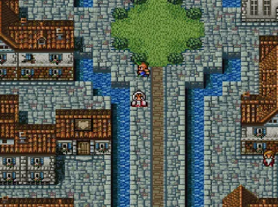 Final Fantasy Origins gameplay screenshot on PS1