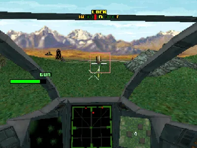Firestorm: ThunderHawk 2 gameplay screenshot on PS1
